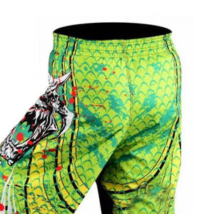 Solid Color Comfortable Fit MMA Shorts Breathable Design Casual Style Fitness Wear Light <b>Weight</b> MMA Shorts <b>For</b> <b>Sale</b> - Product Image 5
