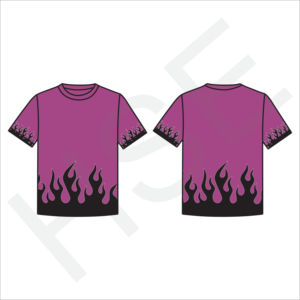 Camiseta con Estampado de Llama Oscura, Estilo Hip Hop, Camiseta Holgada - Product Image 6