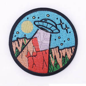 แพทช์ปักลายออกแบบตามสั่งขายส่ง สินค้ามาใหม่ ขายดี แพทช์ปักลายขอบเมอร์โรว์แบบติดกาว - Product Image 6