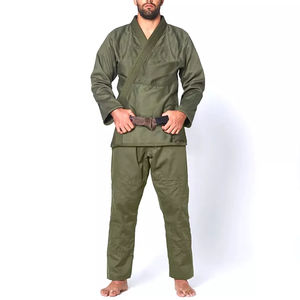 กางเกงขาสั้นคาราเต้ผ้าฝ้าย100% สำหรับผู้ใหญ่สีสั่งทำโลโก้ OEM - Product Image 1