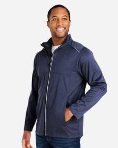 Stock aux États-Unis, sans droits de douane : Veste technique tricouche en maille pour homme Techno Lite, avec impression personnalisée, livraison gratuite aux États-Unis (48 États du bas) - Product Image 2
