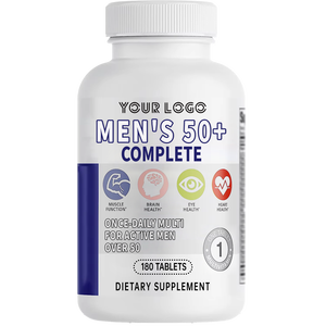 Capsules multivitaminées complètes pour hommes 50+ Zinc <span class=keywords><strong>Vitamine</strong></span> D3 Soutient la santé de la prostate, du cœur et du système immunitaire 180 capsules - Product Image 6