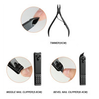 Soins personnels des ongles Kit de manucure et pédicure personnalisé Instruments de beauté Kit de manucure et pédicure professionnel