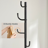 Porte-vêtements en métal minimaliste pour chambre d'angle, bureau et entrée |   Porte-manteau pour vêtements, organisateur de maison avec service OEM et ODM