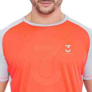 Custom Fitness Wear <b>Men</b> Gym T Shirts Featuring Athletic <b>Stretch</b> Construction For Training Running And Performance Activities - Product Image 6