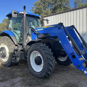 PROVEEDOR VERIFICADO de Tractor Usado New Holland T6070 con Cargador New Holland 840T con Cucharón de 8 Pies y Garra de 4 Dientes - Product Image 3