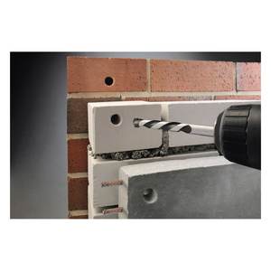 Foret KWB Rocker 044650 pour maçonnerie et béton 5 mm avec queue cylindrique Produit de qualité supérieure pour la construction et la rénovation - Product Image 2