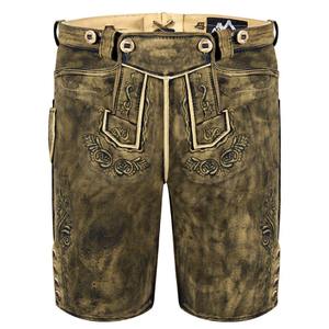 2025 Best Selling New Stylish <b>Men</b> Bavarian Lederhosen Custom Made Suede <b>Leather</b> <b>Men</b> Bavarian Lederhosen for Sale - Product Image 2