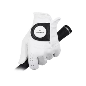 Gant de golf tout temps en cuir véritable respirant personnalisé pour hommes et femmes main gauche et droite avec poignée - Product Image 5