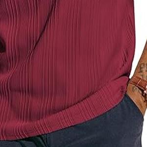 Polo d'été à manches courtes de couleur unie à la mode pour hommes, style de commerce extérieur par robe de sport - Product Image 4