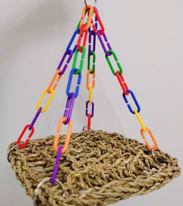 Hamaca para Reptiles ELEVE, Tejida Naturalmente en Tela Oxford, Impermeable y Ecológica, Columpio para Dragones Barbudos y Geckos, Decoración para Hábitat de Mascotas - Product Image 6