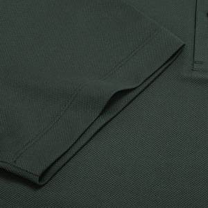 Polo uni à manches courtes coupe régulière style décontracté pour hommes - Product Image 6