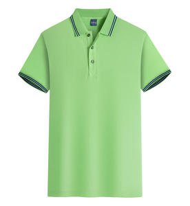 2025 nueva llegada al por mayor personalizada para Polos 100% algodón Camiseta de punto logotipo impreso bordado personalizado para unisex - Product Image 6