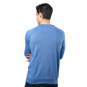 เสื้อสเวตเตอร์สำหรับผู้ชายเสื้อสวมหัวผ้าฟลีซผ้าฝ้ายธรรมดาเสื้อสวมหัวสำหรับผู้ชายเสื้อผ้าลำลองปรับแต่งได้ - Product Image 2