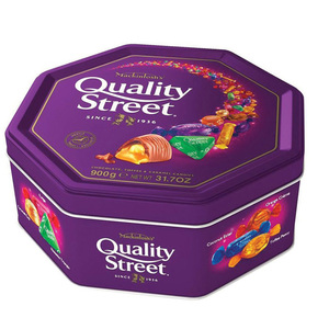 ช็อกโกแลตคุณภาพสูง คิวอลิตี้สตรีท ท๊อฟฟี่รสหวาน ช็อกโกแลตนม ช็อกโกแลตดาร์ก ช็อกโกแลตผสมถั่ว บรรจุภัณฑ์ขนาด 650 กรัม มีตัวเลือกขนาด 240 กรัม และ 900 กรัม - Product Image 4