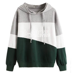 Último diseño de alta calidad de tamaño personalizado sudaderas con capucha para mujeres hechas en Pakistán transpirable mujeres sudaderas con capucha - Product Image 1