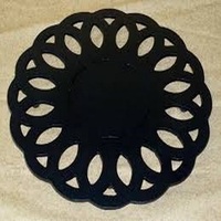 Dessous de plat de table de concepteur d'arbre en bois norme de qualité exclusive conception décoration dessous de plat de luxe pour les napperons de Restaurant