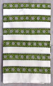 ผ้าฝ้ายบล็อกพิมพ์ด้วยมือระบายอากาศเป็นมิตรต่อสิ่งแวดล้อมผ้าคอตตอนพิมพ์ลายทำด้วยมือผ้าฝ้ายบล็อก100% มรดก - Product Image 3