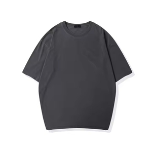 เสื้อยืดผ้าฝ้าย100% คุณภาพสูงผ้าดิบแบบวินเทจซัก100 180-350gsm
