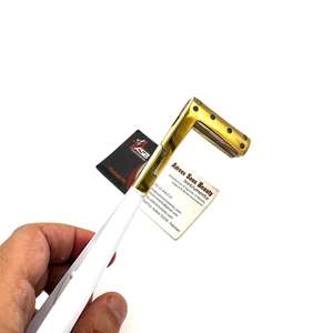 Alicates de extensión de cabello con cinta de acero inoxidable en tono dorado blanco Herramientas de extensión de cabello con logotipo personalizado - Product Image 3