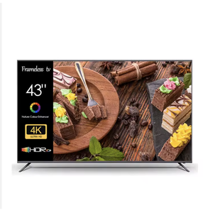 Téléviseur LED intelligent Ultra HD 4K sans bordure de 43 pouces, 53 pouces, 63 pouces avec Android 13, haut-parleur intégré et mode jeu - Product Image 2