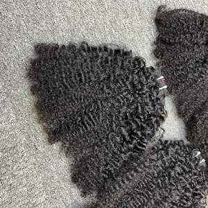 Meilleure vente Kinky Curly in Weft, grand stock de cheveux vierges de qualité supérieure 100% cheveux vierges, cheveux bruts vietnamiens - Product Image 3