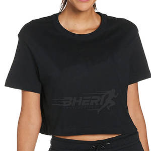 Fashion Wear Hot Sale Women <b>Crop</b> <b>Top</b> Canvas 100% Cotton High Quality Quick Dry Breathable Casual - Product Image 1