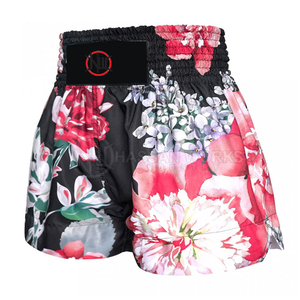 Shorts de boxe pour hommes au design personnalisé, dernier style, services OEM, prix bas, 100% polyester, respirant, séchage rapide, haute qualité, taille adulte - Product Image 4