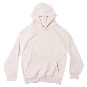 Sweat à capuche unisexe surdimensionné avec perles Pull en tissu éponge français-Sweat uni de qualité supérieure avec poche kangourou - Product Image 1