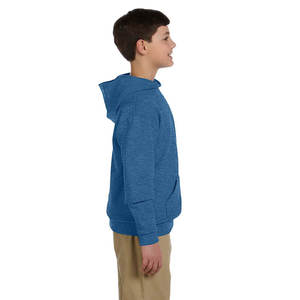 Pull à capuche graphique pour garçons, en polaire bleue, à manches longues, taille pour jeunes garçons - Product Image 3