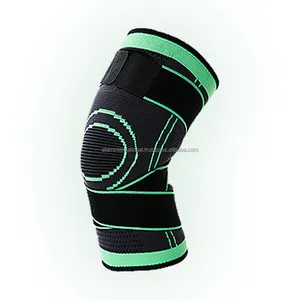 Traspirante confortevole ginocchiera in Neoprene Brace Leggings per bicicletta supporto per ginocchio al polpaccio