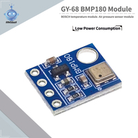 BMP180 GY-68 3.3V 5V Module de capteur de pression de température BMP-180 Module de capteur barométrique IIC I2C remplacer BMP085 Offre Spéciale