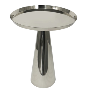 Table d'extrémité décorative durable Table d'extrémité enduite de poudre bleue sur mesure Table d'appoint de meubles en métal faite à la main - Product Image 6