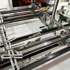 Automatische Doppels tat ionen Achteckige Karton herstellungs maschine Papier karton hersteller Papier-Lebensmittel-Lunchbox-Herstellungs maschine - Product Image 4