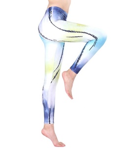 Conjunto Deportivo para Mujer 2026, Leggings de Cintura Alta con Estampado por Transferencia Térmica, Ligeros, para Yoga, Ropa Deportiva, Spandex/Nailon de Secado Rápido - Product Image 6