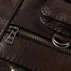 Chaleco de Motocicleta de Invierno de Cuero Genuino de Alta Calidad, Ropa Exterior Informal, Transpirable, Antiarrugas, Ecológico y de Secado Rápido - Product Image 5