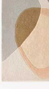 พรมขนสัตว์งาช้างคุณภาพสูงทำด้วยมือปรับขนาดได้ของตกแต่งบ้านห้องนอนรวมถึงผ้าไหมอธิษฐาน-สง่างาม - Product Image 2