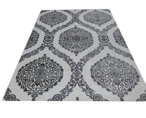 2025 nouveau Design indien fournisseur en gros laine bambou soie 3D imprimé tapis moderne abstrait Design 3D tapis de haute qualité - Product Image 2
