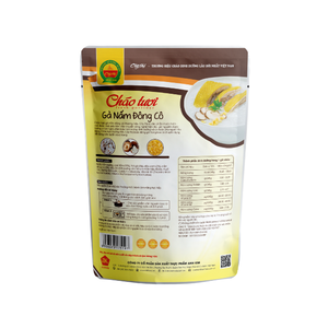 ข้าวต้มไก่และเห็ดหอมสำเร็จรูปพร้อมรับประทานปราศจากสารกันบูดในถุงจากเวียดนาม - Product Image 5