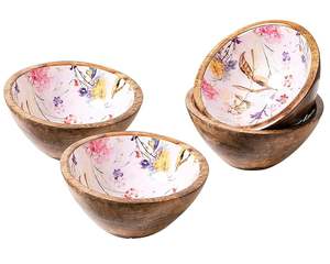 Tazón de Madera de Lujo con Diseño Único y Personalización en Color por HF CRAFTS al Precio Más Bajo por HF CRAFTS - Product Image 6