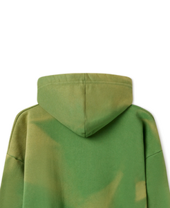 Venta al por mayor No String Heavyweight 100% algodón 560gsm French Terry Hoodies doble capa ácido Vintage desgastado lavado con capucha - Product Image 4