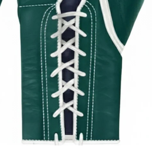 Winning <b>Lace</b> Up Boxing Gloves Dark Green Genuine Leather Professional Fight Training Sparring Gloves Handmade Quality 8oz 10oz - Product Image 6