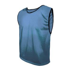 Lightweight Mesh Soccer <b>Training</b> <b>Bibs</b> 100% Polyester Custom Design Team Use Sleeveless Football Jersey - Product Image 3