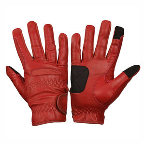 Gants d'équitation respirants Confortables Antidérapants Conception résistante à l'usure Logo personnalisé Gants d'équitation à doigt complet - Product Image 4