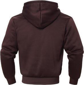 100% Cotton Lined Solid Oversized Streetwear Hoodie - Product Image 3
