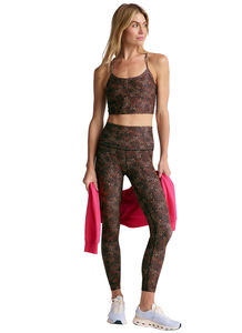 Women's High-Waisted Reflective <b>Leggings</b> Workout Sportswear Quick Dry Tie Dye Exercise Tights Shorts Length - Product Image 6