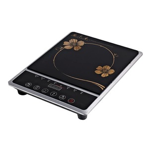 Portable Electric Induction <b>Cooktop</b> with Touch Control Timer and Temperature Settings for Fast Heating in Home and Commercial - Product Image 1