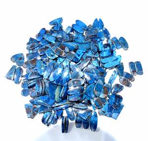 Cabochon d'azurite naturelle de haute qualité merveilleuse pierre précieuse de Quartz en vrac pour la fabrication de bijoux de guérison incroyable pierre en vrac - Product Image 3