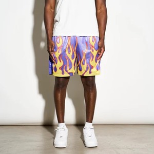 Men's Quick Dry Mesh <b>Athletic</b> Shorts for Fitness Training Gym Workouts Outdoor Adventures Casual Use Sublimation Transfer Print - Product Image 3