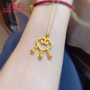 Giả Trang Trí Xương Đòn Mặt Dây Chuyền Nữ Di Sản Chuỗi Cổ Phong Cách Vòng Cổ Việt Nam Vàng - Product Image 2